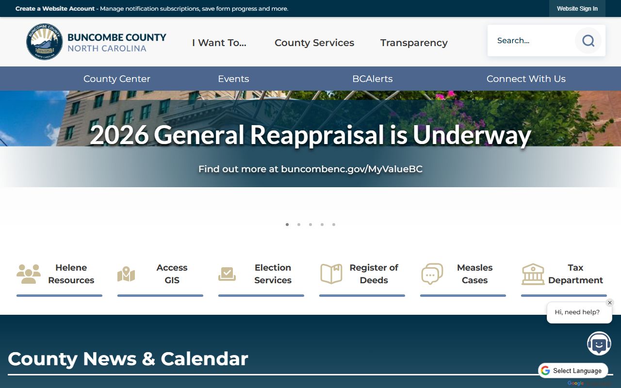 Asheville divorce records Buncombe County government resources