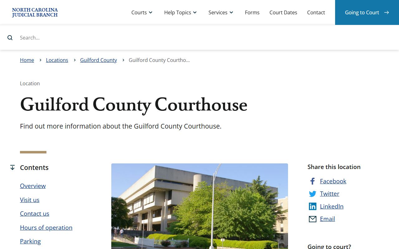 Greensboro divorce records Guilford County Courthouse