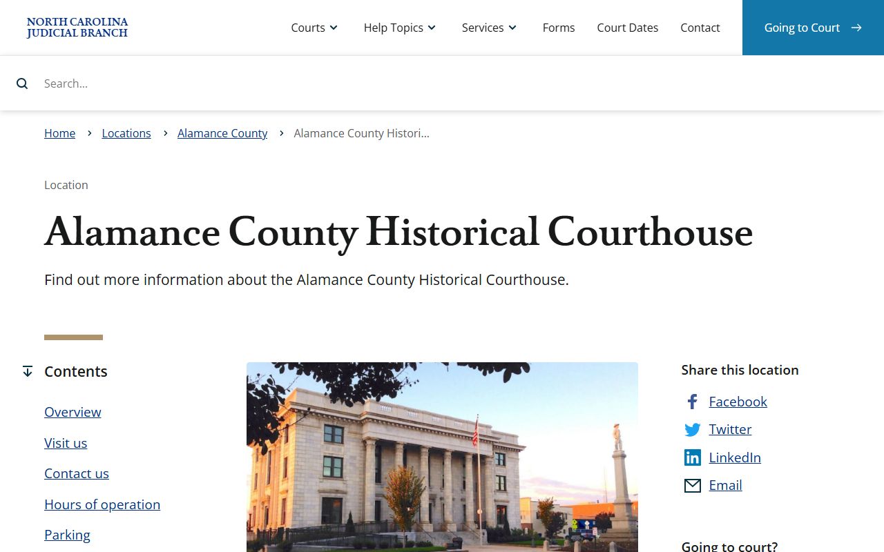 Alamance County divorce records payment information
