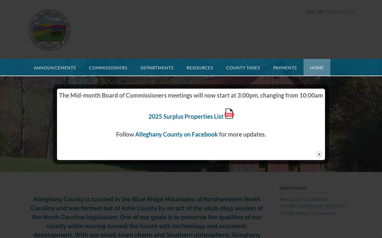 Alleghany County divorce records government website