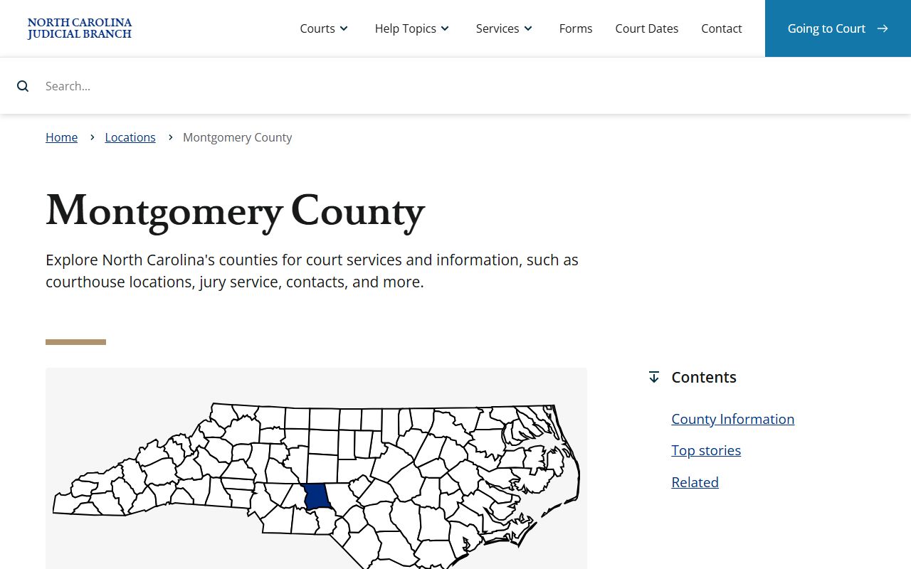Montgomery County divorce records clerk of superior court website