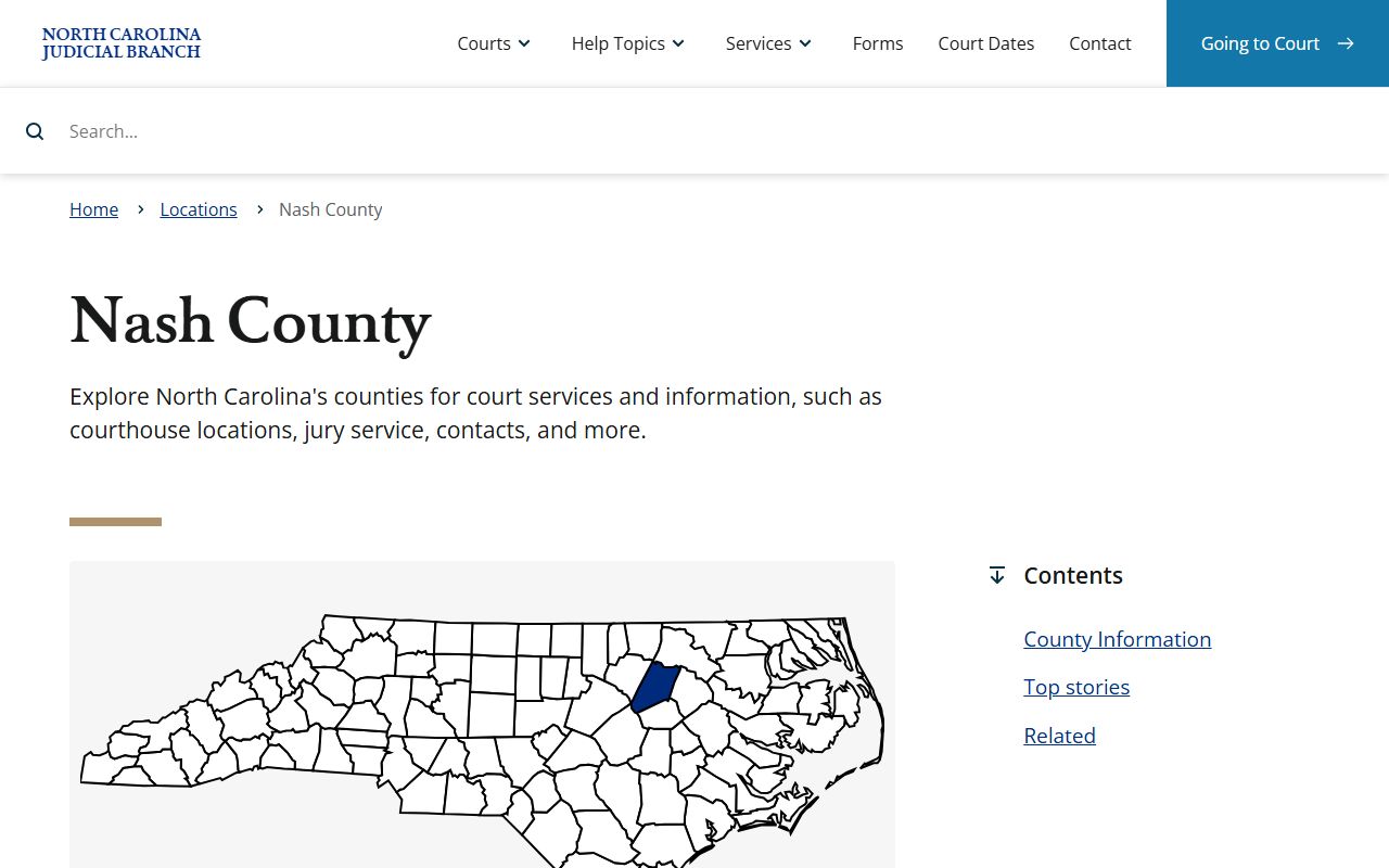 Nash County divorce records clerk of superior court website