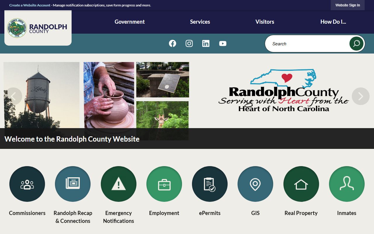 Randolph County divorce records government website