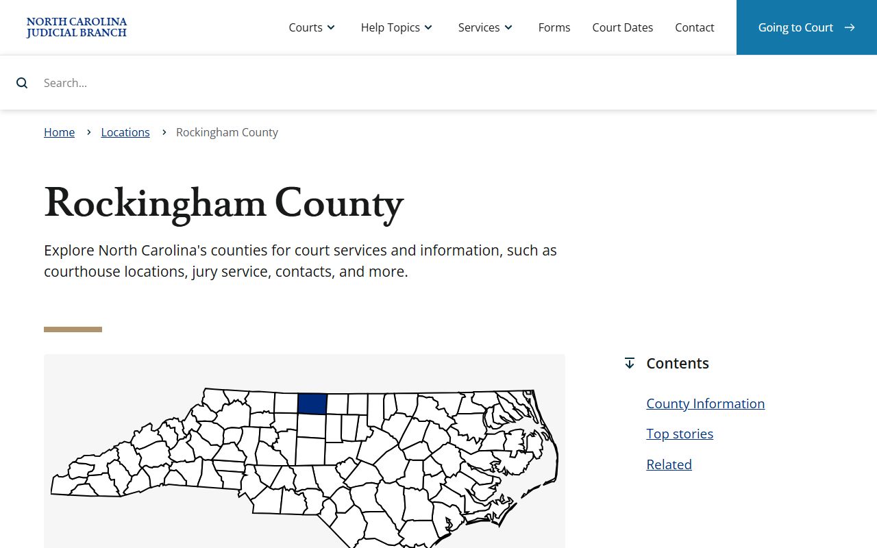 Rockingham County divorce records clerk of superior court website
