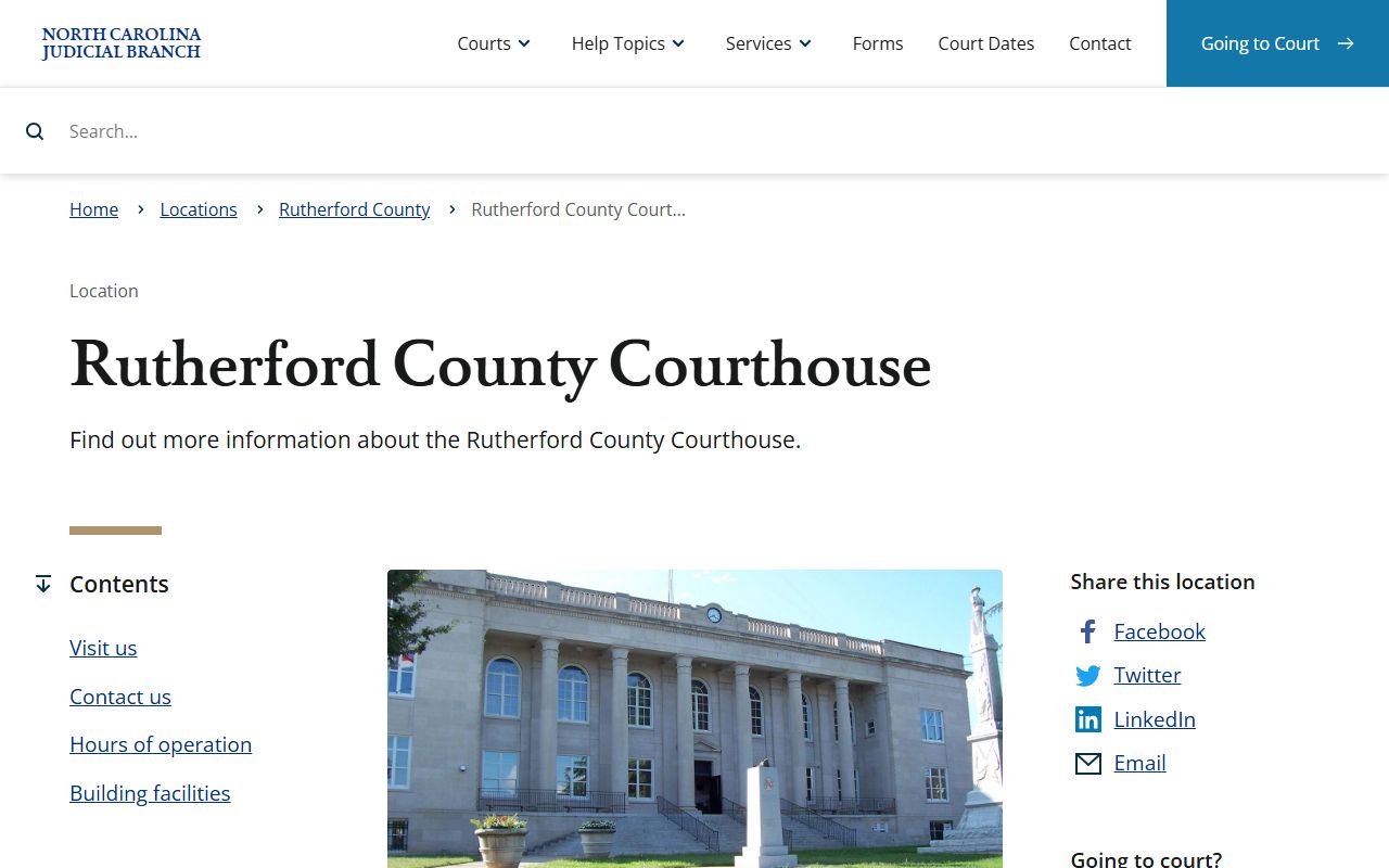 Rutherford County divorce records courthouse resource
