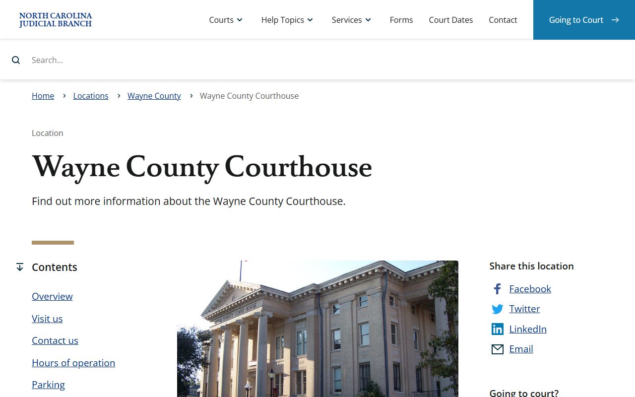 Wayne County divorce records courthouse resource