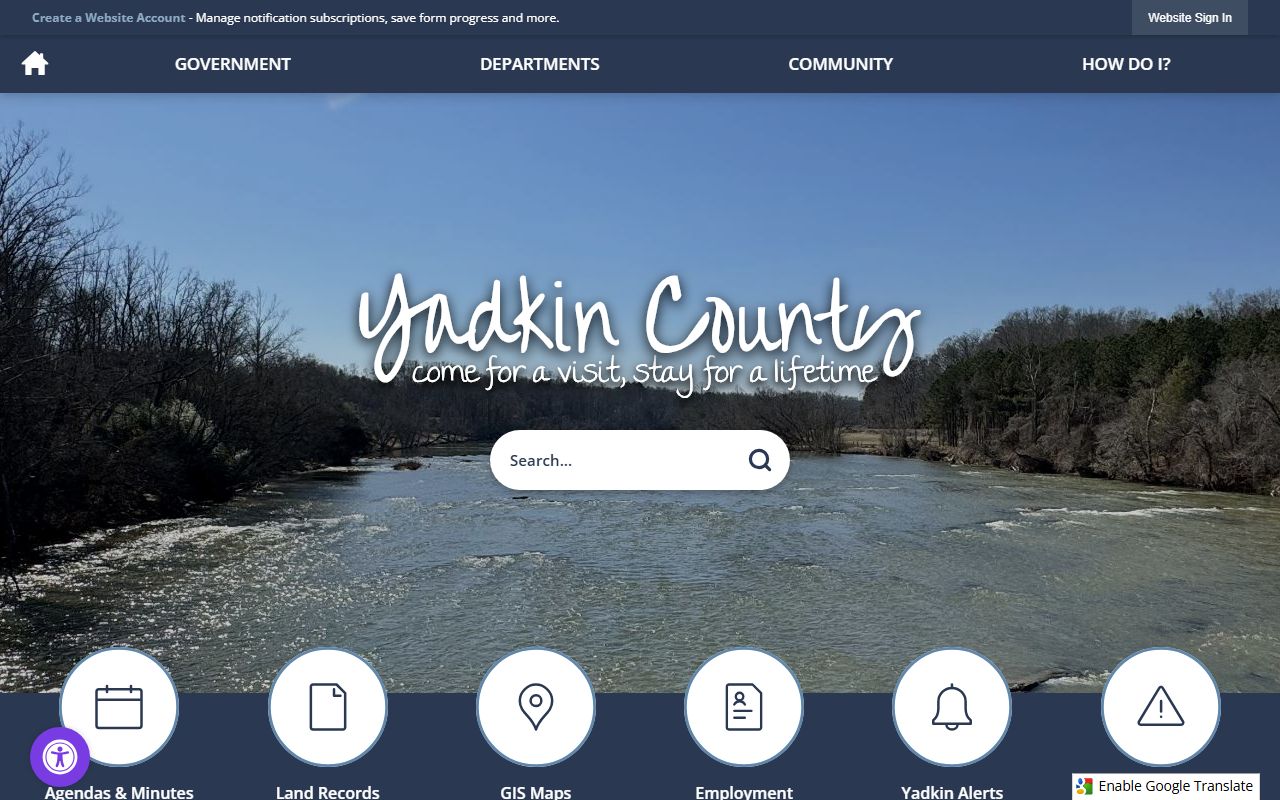 Yadkin County divorce records government website