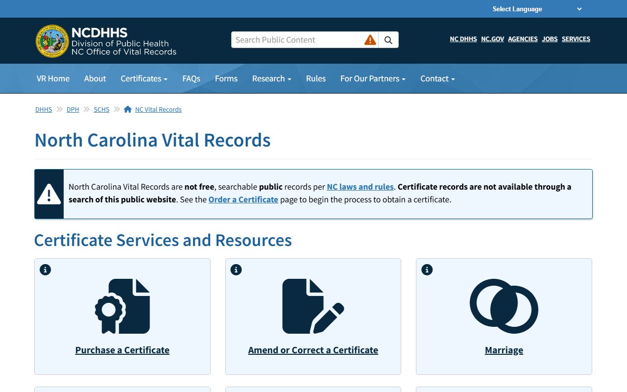 North Carolina State Archives additional research resources